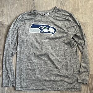 NFL Seattle Seahawks Gray Long Sleeve Tee